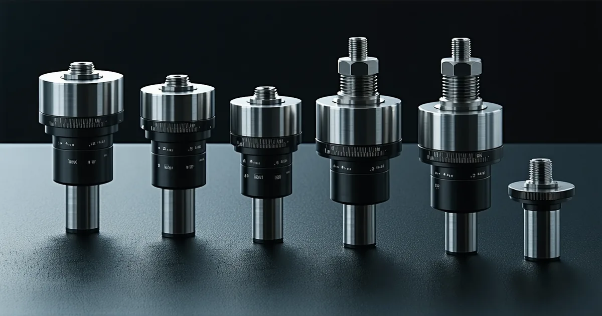 Comparison of compact robotic actuators showing different sizes and weight classes on test bench
