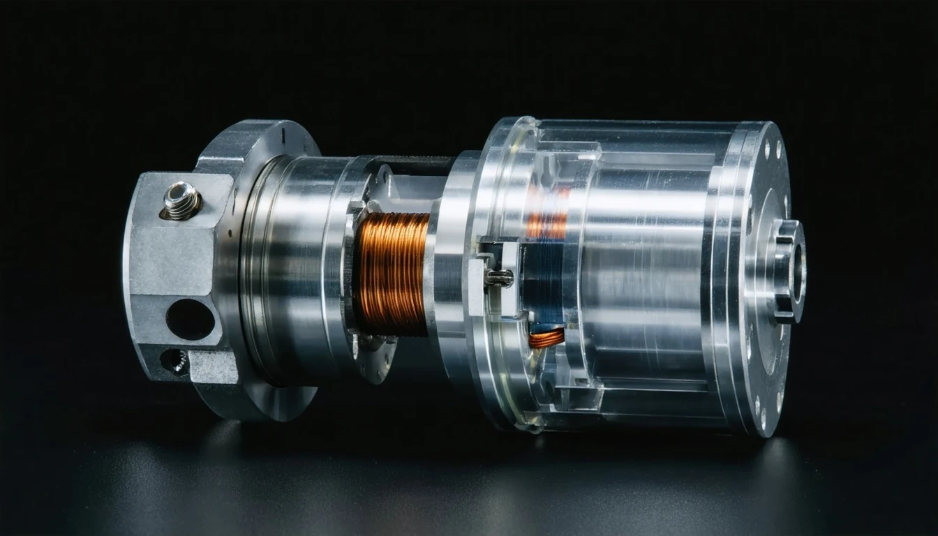 Precision joint actuator module — brushless motor with strain-wave gearbox integration